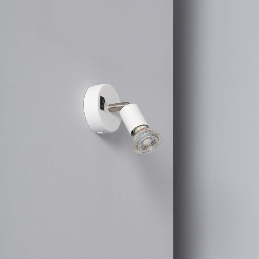 Aplique Techo Orientable Oasis 1 Foco Blanco