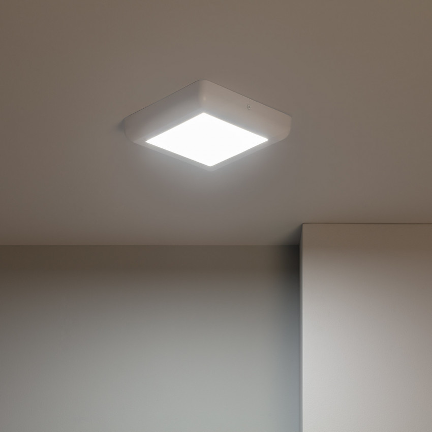 Plafón LED Cuadrado White Design 12W