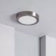 Plafón LED Circular 18W Marco Plata