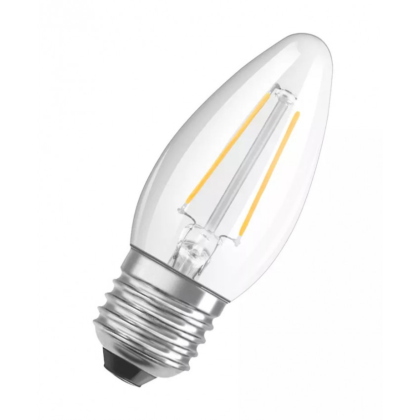LED-Glühbirne E27 C35 Dimmbar Filament Kerze 4.8W Parathom Classic OSRAM 4058075590670