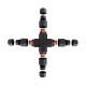Conector de Cable Estanco 3 Contactos Tipo T 0.5mm²-2.5mm² IP68