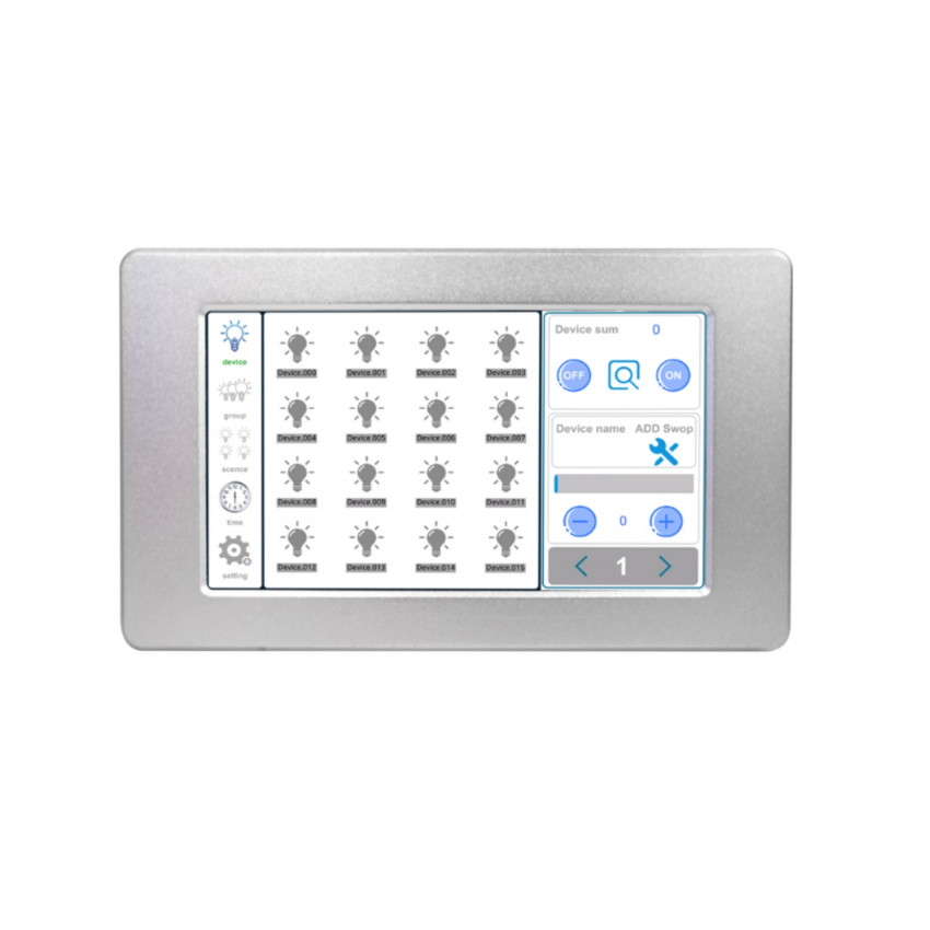 Steuerung DALI Master mit Touchscreen 
