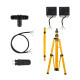 Pack Trípode con 2 Foco Proyectores LED Solid