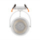 Aro Downlight Superficie Circular Direccionable para Bombilla LED GU10 AR111 Corte Ø 80 mm