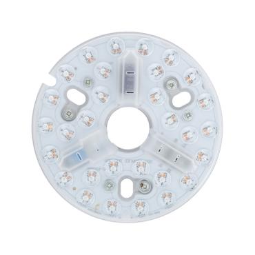 Ersatzlampe für Deckenventilator LED 15W 220V CCT PCB mit Magnet -