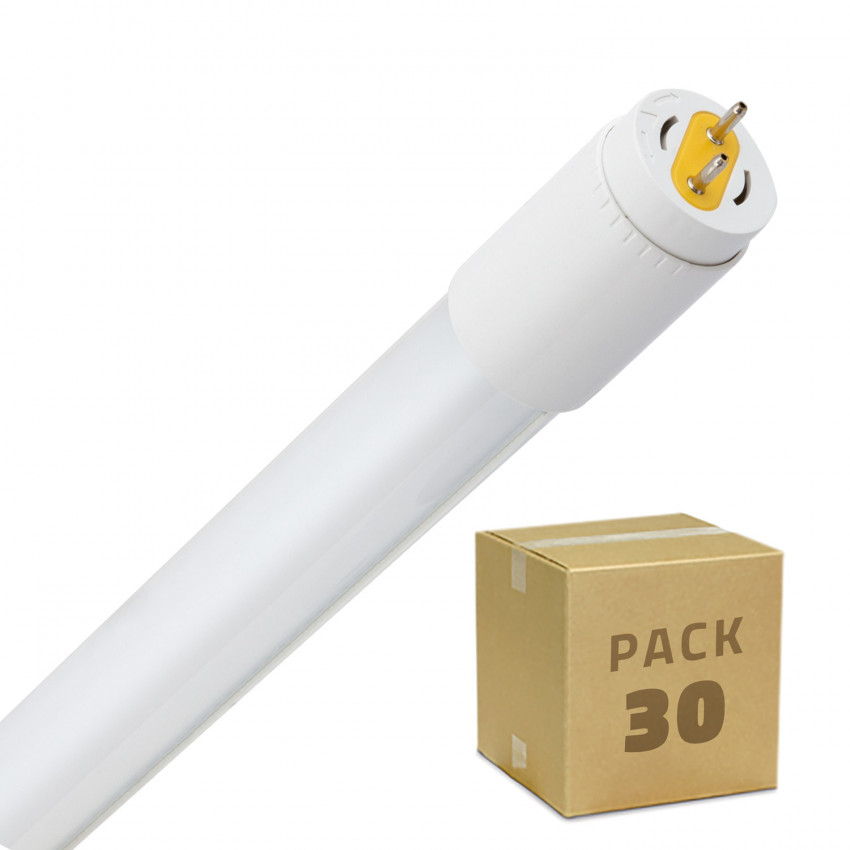 Tubo LED Nano PC 600mm Conexión un Lateral 9W 160lm/W