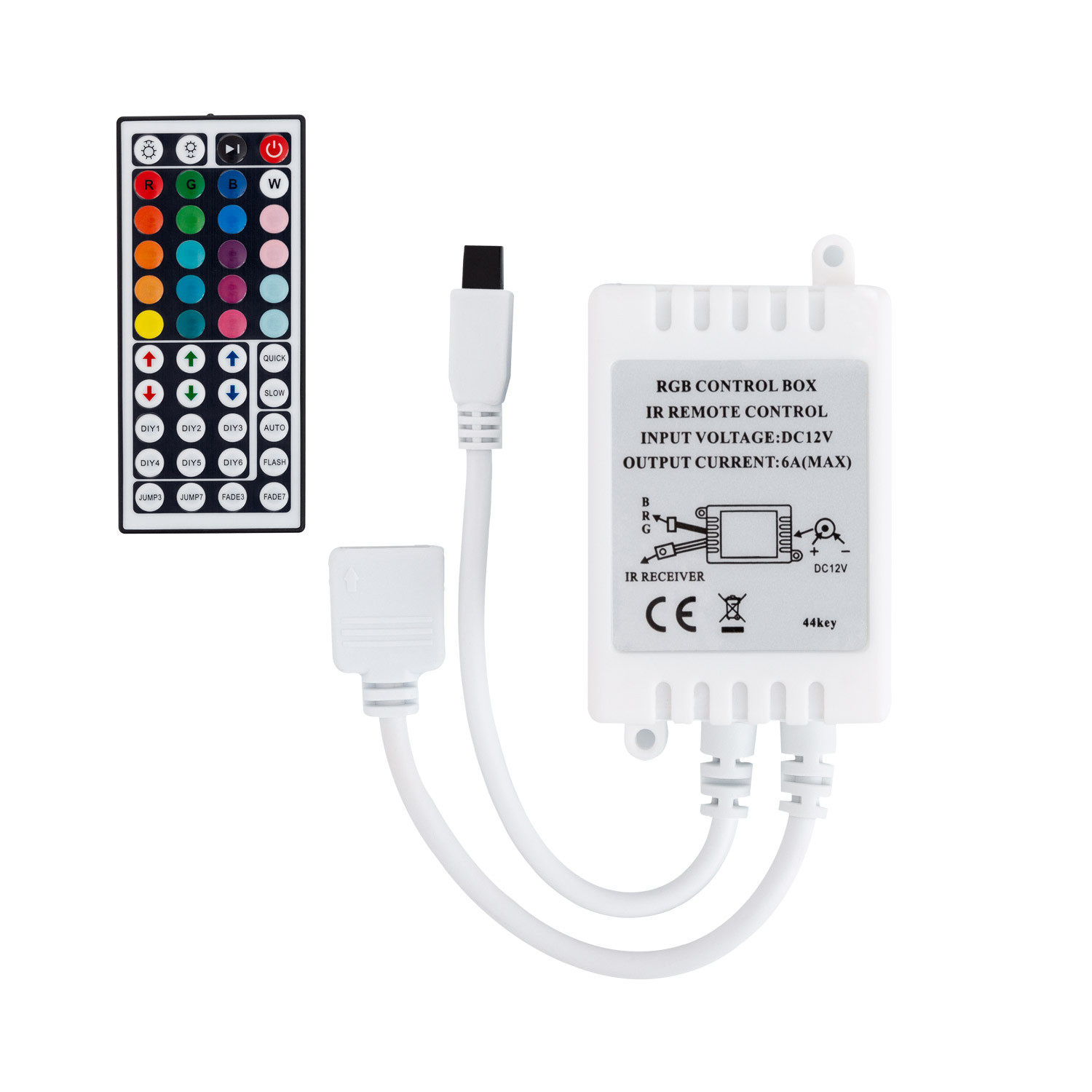 LED IR RGB Controller LED Lichter Controller Fernbedienung Dimmer für RGB Strip