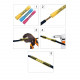 Pack 50 St. Schrumpfschlauchklemme BHT 1,25 