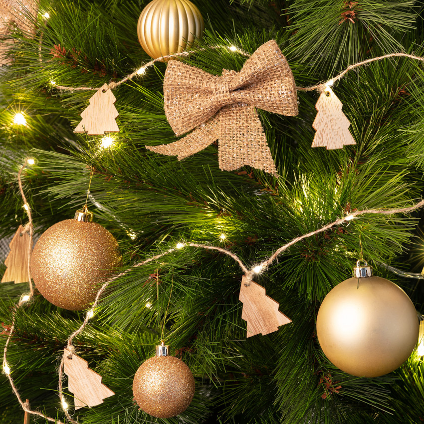 LED-Weihnachtslichterkette Tirza mit Batterie 2.2m