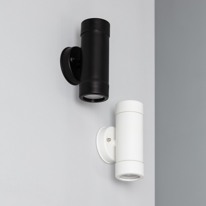 Wandleuchte Satin doppelseitige Beleuchtung GU10