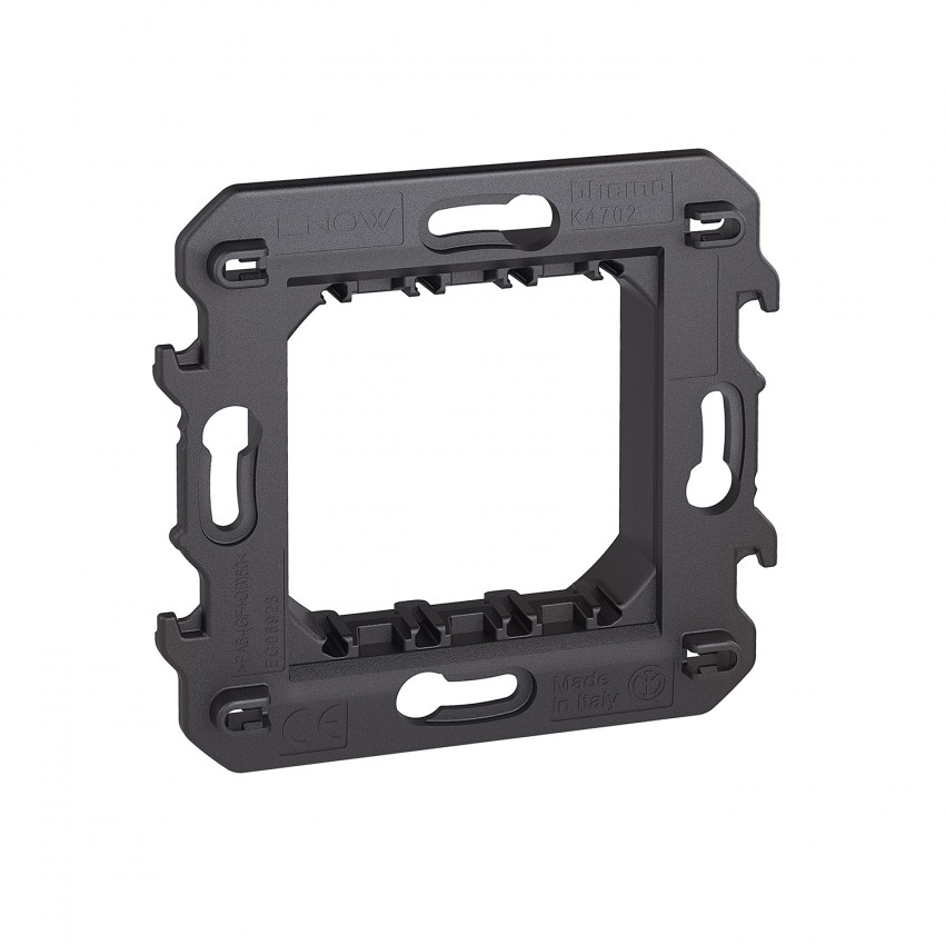Schraubhalterung für Mechanikplatten 2 Module Bticino Living Now K4702