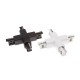Conector Tipo X para Carril Trifásico 