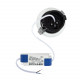 Foco LED Sanaqi Direccionable 12W Marco Circular