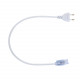 Bobina de Tira LED Regulable Autorectificada 220V AC 120 LED/m Blanco Frío IP65 a Medida Corte cada 10 cm