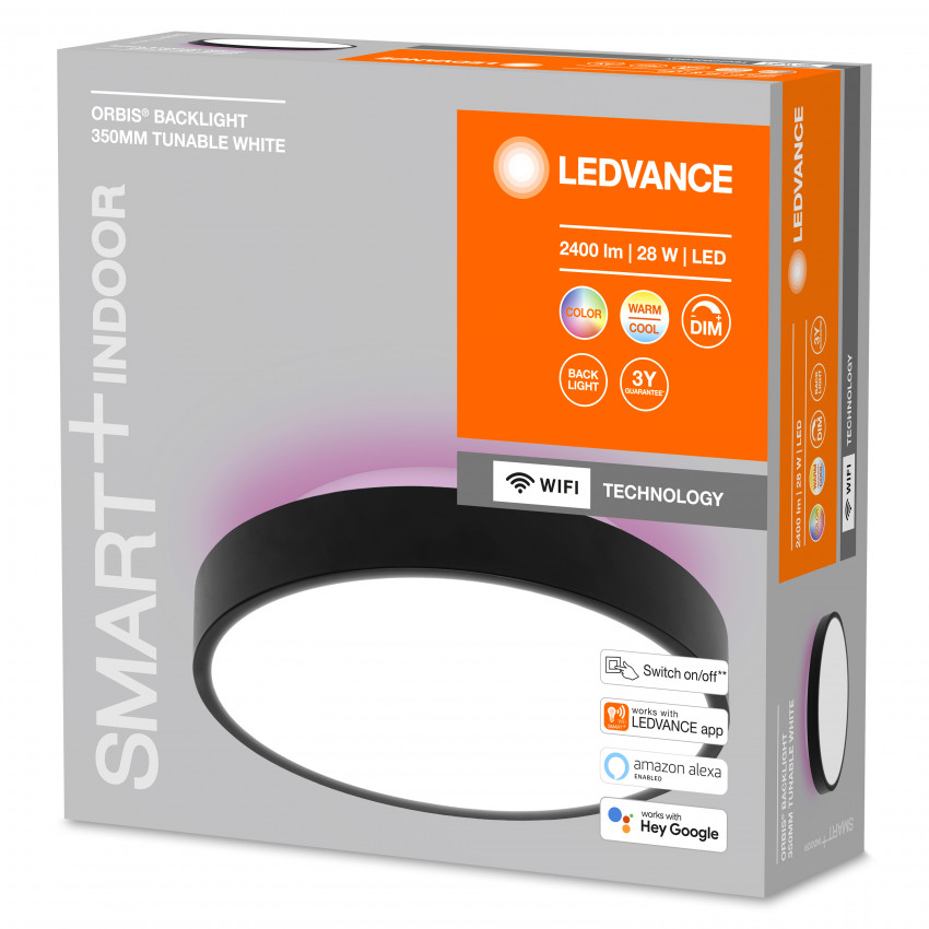 Aplique de Techo LED 28W Smart+ WiFi ORBIS Backlight LEDVANCE 4058075573574