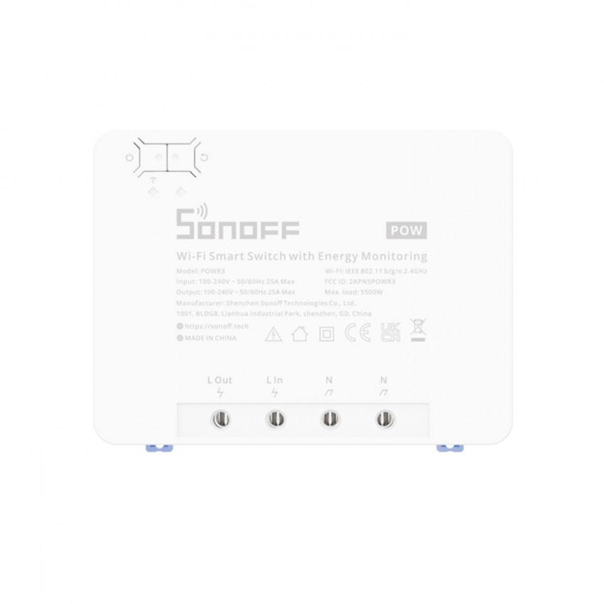 WiFi Schalter Stromzähler SONOFF POWR3 25A