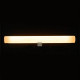 Bombilla Tubo LED S14d Opal Regulable 8W 30 cm Creative-Cables SEG55096