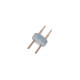 [*] Conector 2 PIN Cordón LED 220V AC IP65 Guirnalda a Medida