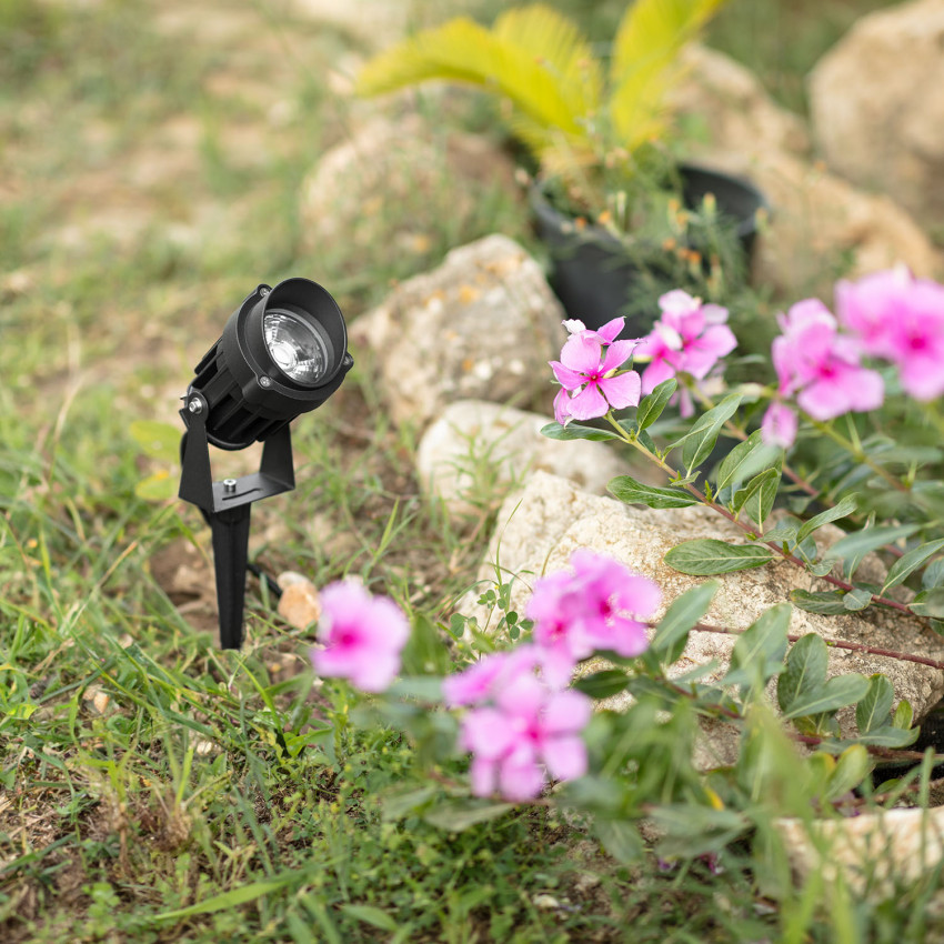 LED-Strahler RGB Ventura mit Erdspiess 10W IP65