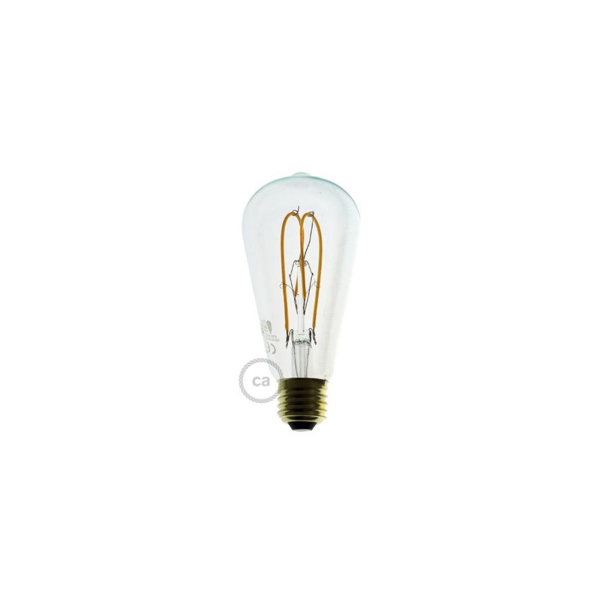 LED Filamentní Žárovka E27 5W 280 lm ST64 Stmívatelná Edison Creative-Cables DL700143