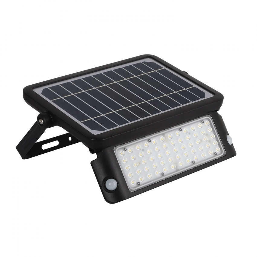LED-Flutlichtstrahler Solar 10W mit PIR Bewegungs- und Dämmerungssensor
