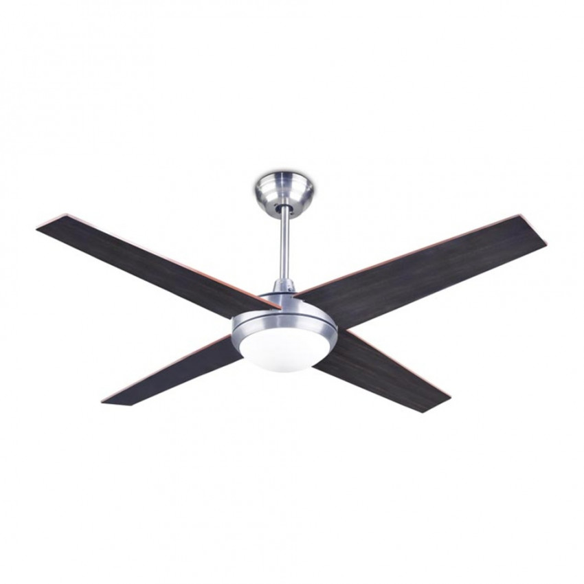 Deckenventilator Hawai Nickel Wendbare Rotorblätter 132cm DC-Motor LEDS-C4 30-2854-81-F9 