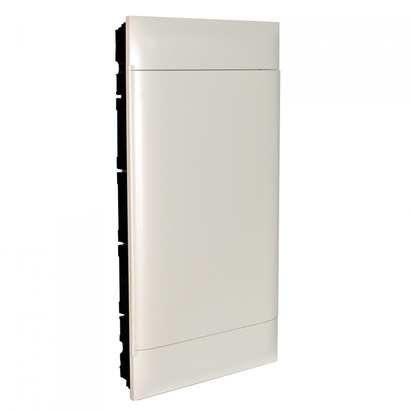 Caja de Empotrar Practibox S para Tabiques Prefabricados Puerta Lisa 4x12 Módulos LEGRAND 135064