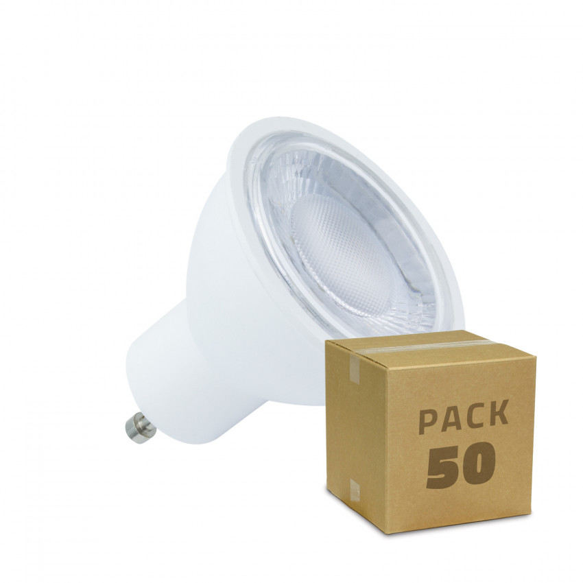 50er Pack LED-Glühbirnen GU10 S11 Dimmbar 60º 5W Neutrales Weiss