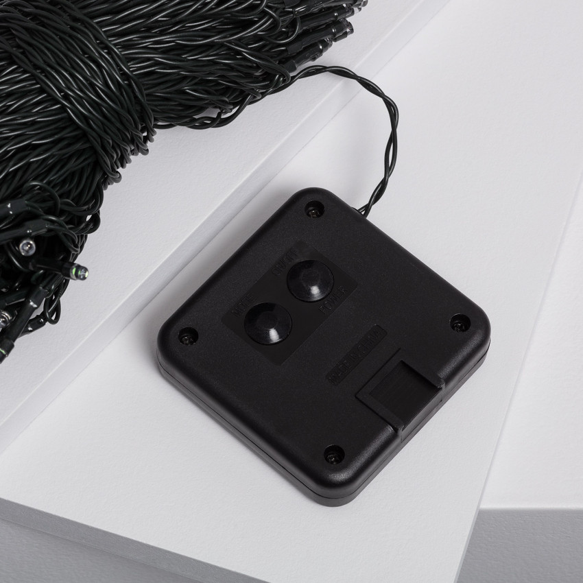 Guirnalda SnowFlakeBalls LED con Cargador Solar 