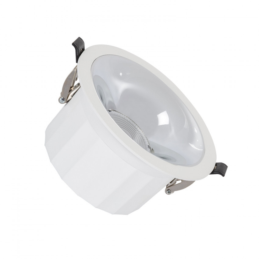 LED-Downlight Strahler 18W Rund (UGR15) LuxPremium Weiss LIFUD Schnitt Ø 115 mm