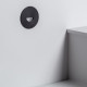 Baliza LED 2W Circular de Aluminio  Negro IP65 Guell
