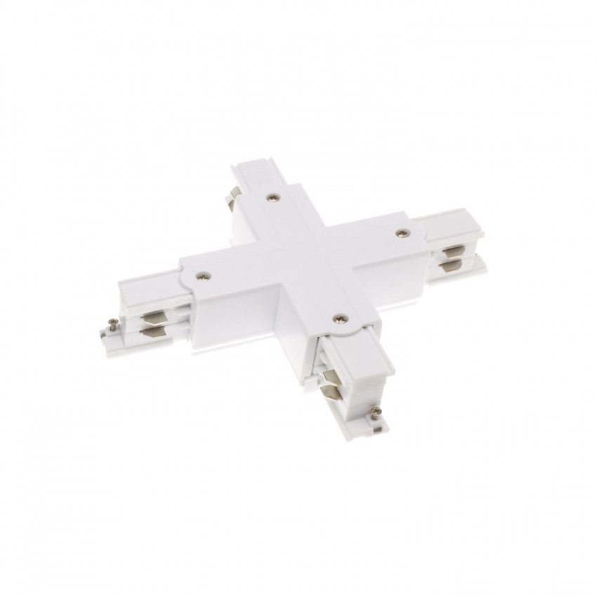 Conector Tipo X para Carril Trifásico 