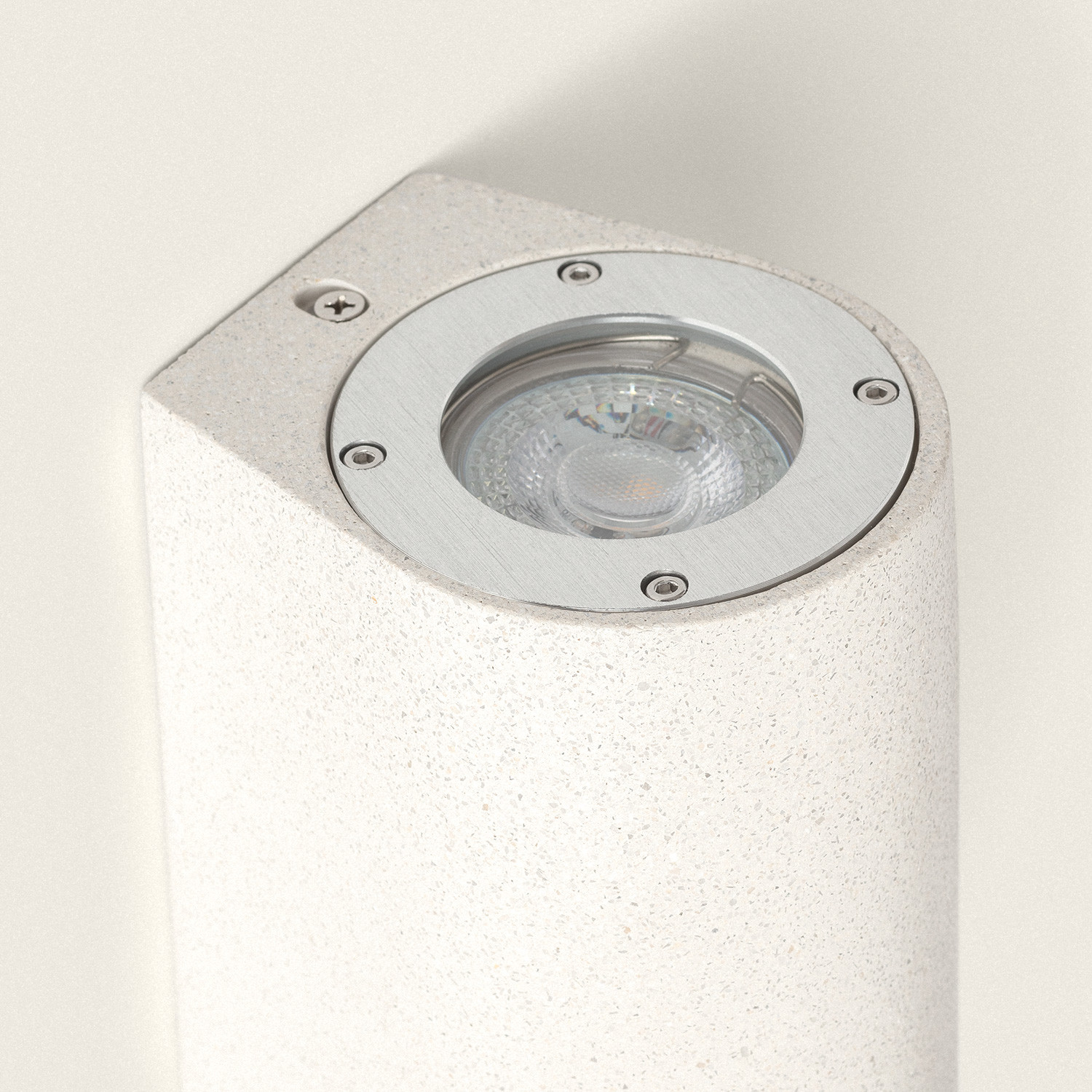 LEDKIA Pendelleuchte Aus Zement - Modernes Design, GU10 Fassung, Höhenverstellbar