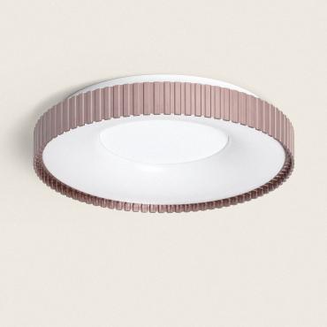 Plafonnier LED 24W Rond Métal CCT Selectionnable Guerin Cuivre