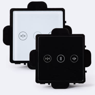 Interrupteur pour Rideaux Tactile Modern Blanc