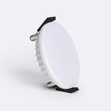 Dalle LED 9W Ronde Extra-Plate en Saillie Coupe Ø70 mm  No Flicker Plusieurs options