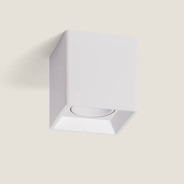 Plafonnier Blanc Jaspe Argent