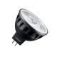 Ampoule LED GU5.3 MR16 Philips 12V SpotMV 8W 36º Black