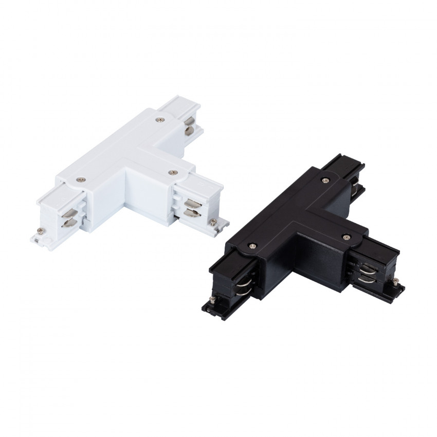 Connection 'Left Side' Type T pour Rail Triphasé (3 Allumages)