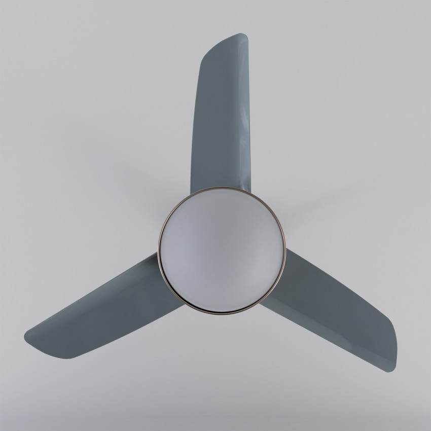 Ventilateur de Plafond LED Minimal 15W Gris