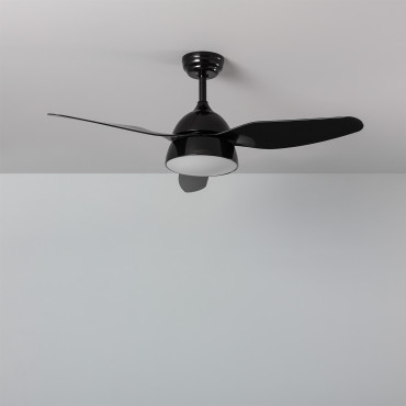 Ventilateur de Plafond LED New Industrial Noir 116cm Moteur AC