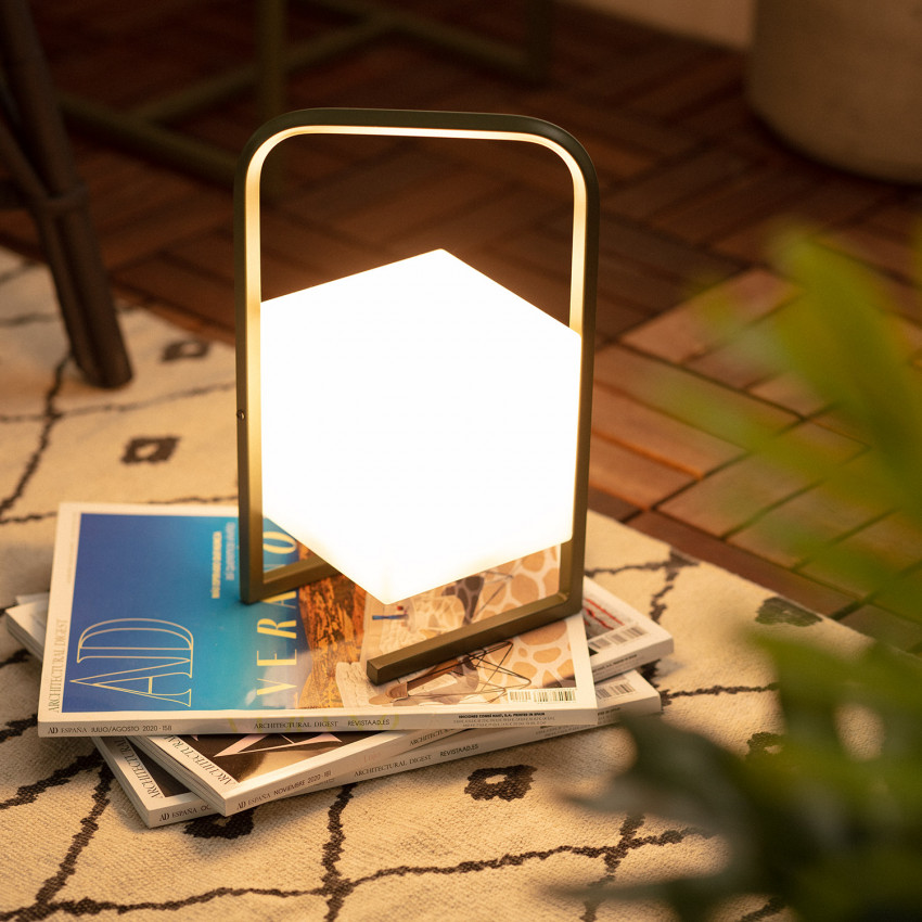 Lampe à Poser LED Portative Extérieure 2.5W Tiber avec Batterie Rechargeable USB