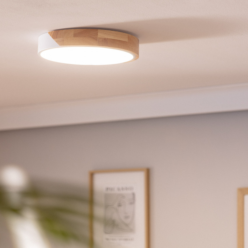 Plafón LED Circular CCT Semi-Dari 18W