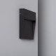 Aplique LED Jade Cuadrado 6W Negro