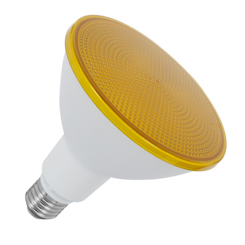 Ampoule LED E27 PAR38 15W Waterproof IP65 Lumière Jaune