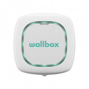 Borne de Recharge pour Voiture Électrique WALLBOX Pulsar Plus 7.4kW Monophasé 5m Blanc