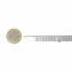 Placa LED 12W CCT Seleccionable con Mando Circular SuperSlim Regulable Corte Ø 155 mm