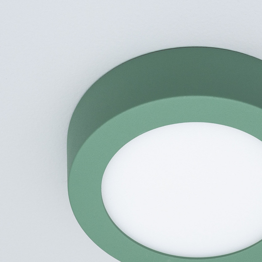 Plafón LED 6W Factory Round Slim CCT Ø110 mm
