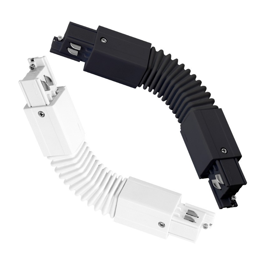 Connecteur Flexible pour Rail Triphasé (3 Allumages)