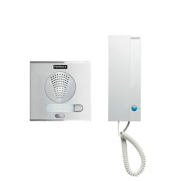 Kit Interphone 1 Sonnette City 4+N 1/L  FERMAX 4860 Blanc